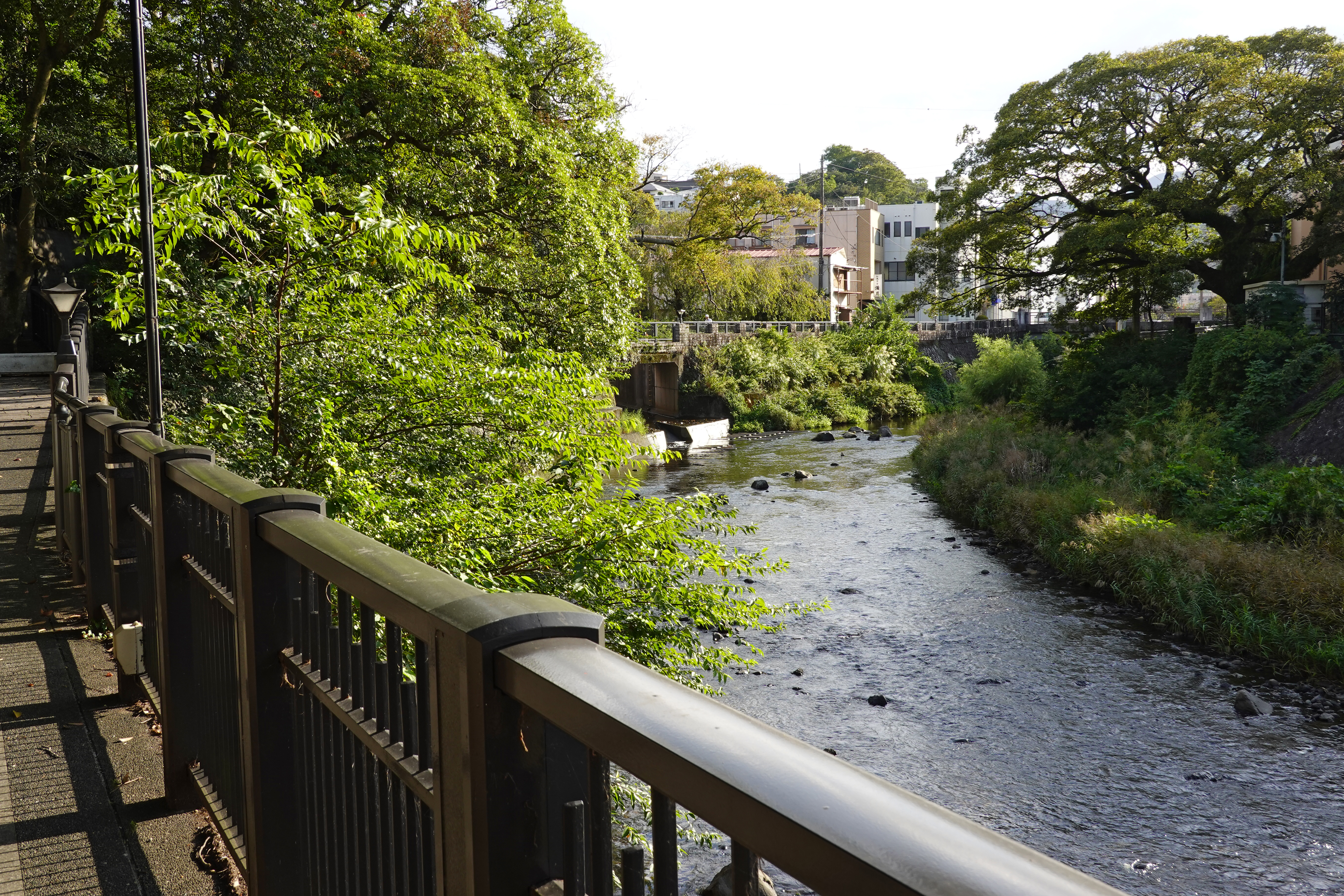 View of Matsukawa Promenade Path in Ito, Shizuoka prefecture, Japan