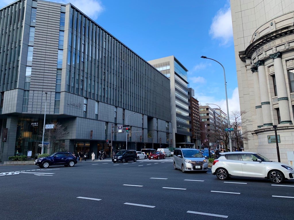 Downtown Kyoto in Shijo Karasma (Source: Nyrate from Wikipedia)