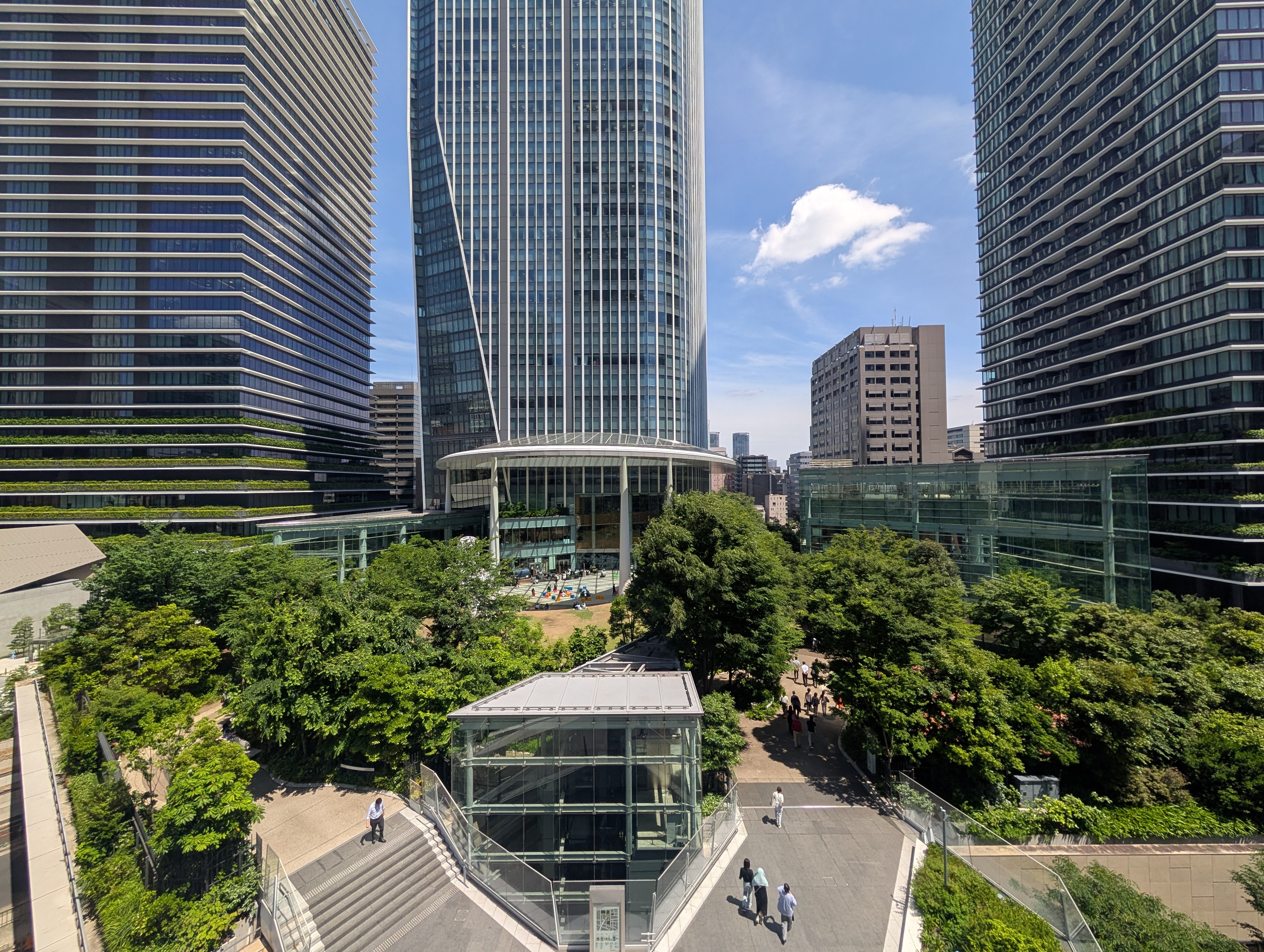 View from Toranomon Hills