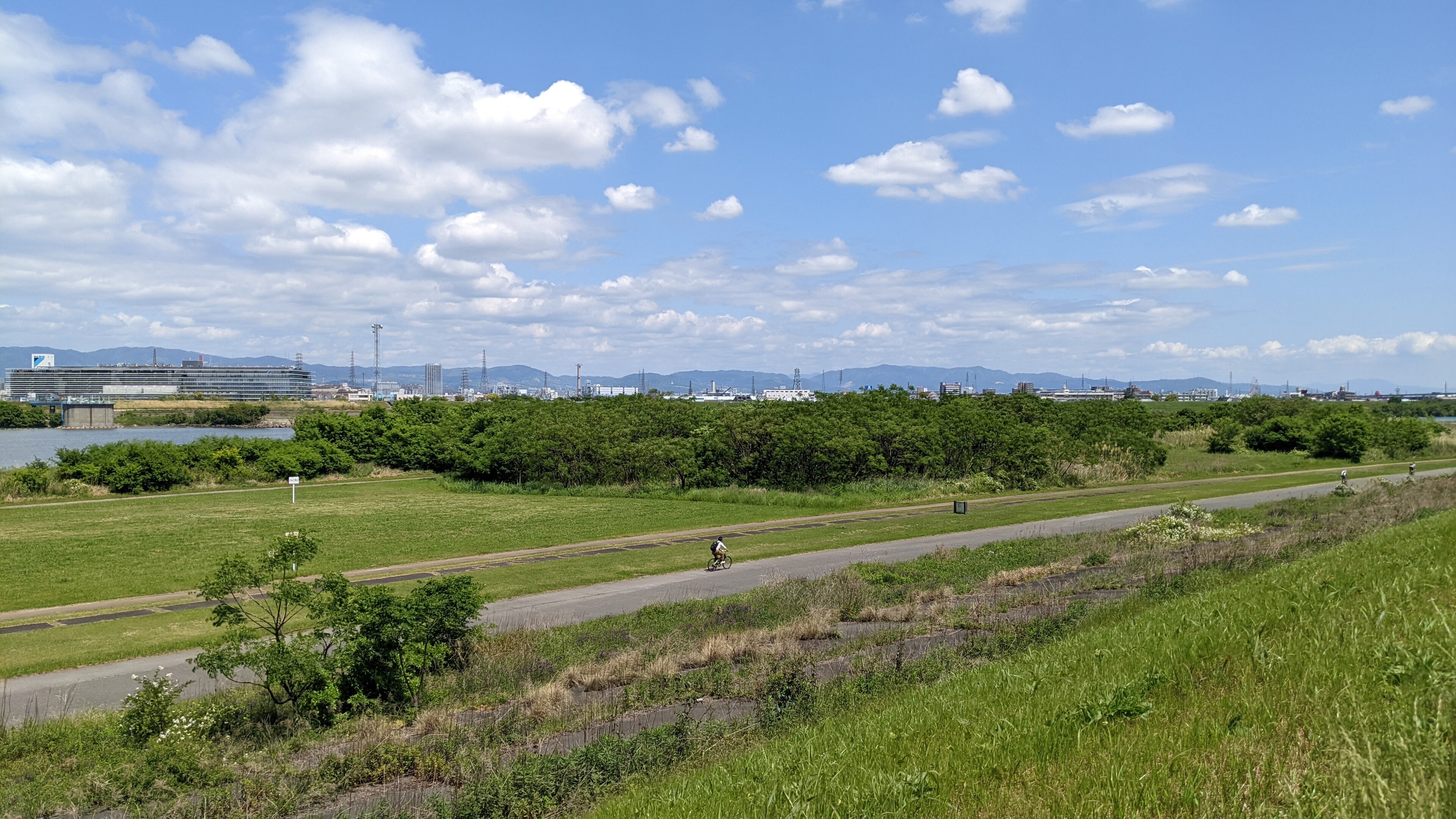Yodogawa Riverside Park (Source: Nisiguti from Wikipedia)