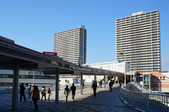 View from Takatsuki Station, Osaka
