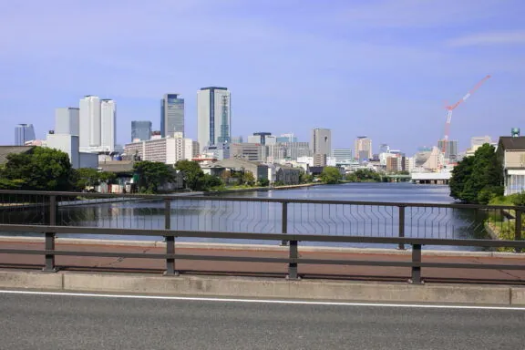 View of Nakagawa Canal from the Top of Nagara hashi Bridge 2 Nakagawa Ward Nagoya 2021 by Tomio344456 - Own work, CC BY-SA 4.0, https://commons.wikimedia.org/w/index.php?curid=113878770