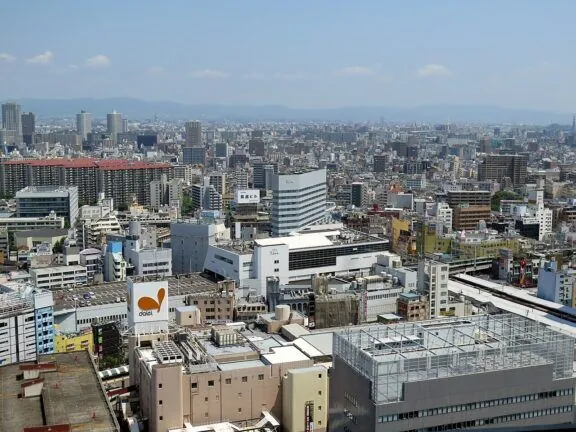 View of Jōtō ku, Osaka. Source: Wpcpey from Wikipedia