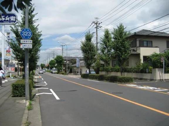 Saitamakendo no 323 ageo city 1 by Ebiebi2 - Own work, CC BY-SA 3.0, https://commons.wikimedia.org/w/index.php?curid=16003633