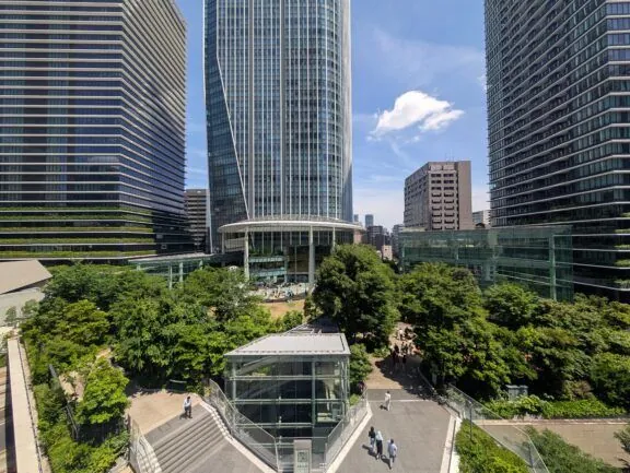 View from Toranomon Hills
